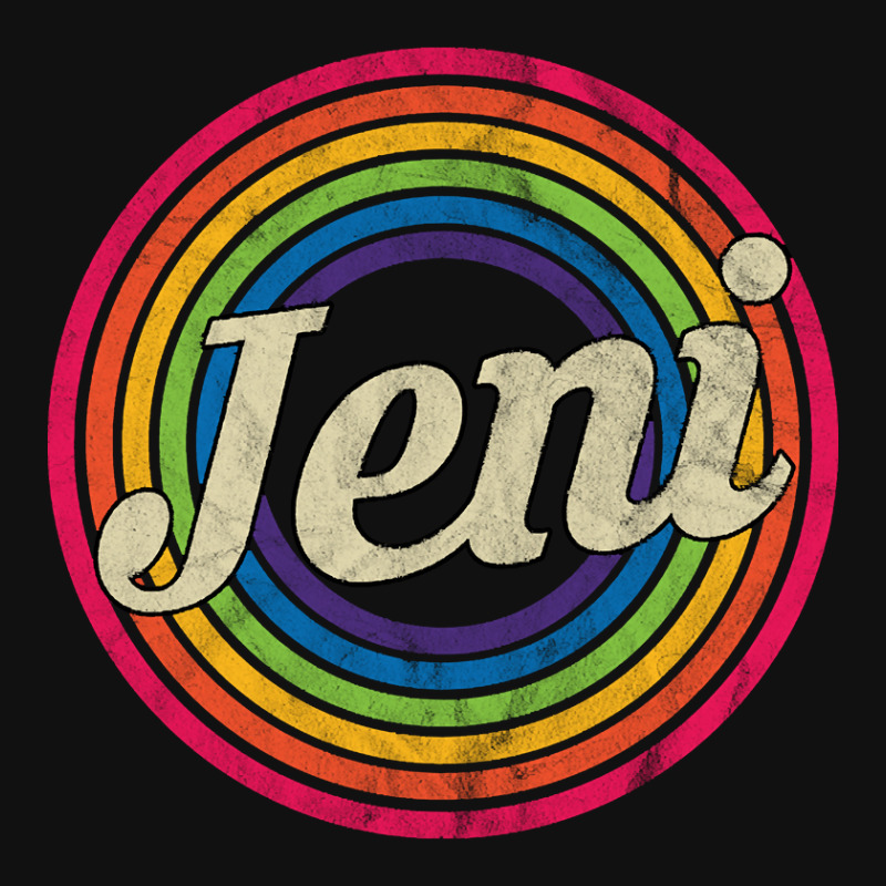 Jeni - Retro Rainbow Faded-style Graphic Youth T-shirt | Artistshot