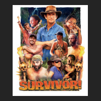 Survivor Epic Poster Nostalgia 3/4 Sleeve Shirt | Artistshot