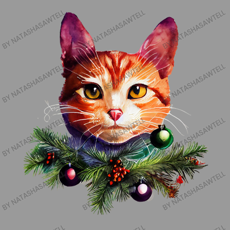 Orange Cat Christmas Vintage Cat Xmas Christmas Cat Pullover Graphic T-shirt | Artistshot