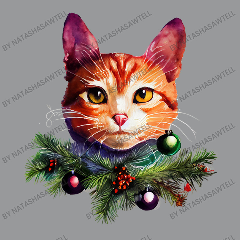 Orange Cat Christmas Vintage Cat Xmas Christmas Cat Pullover Crewneck Sweatshirt | Artistshot