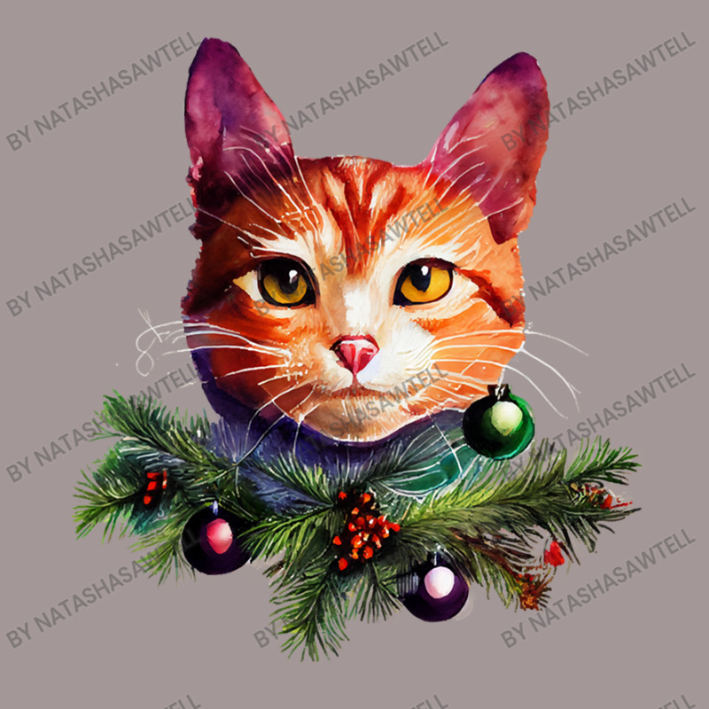 Orange Cat Christmas Vintage Cat Xmas Christmas Cat Pullover Vintage Hoodie | Artistshot