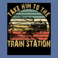 Take Him To The Train Station Poster Green Lightweight Hoodie | Artistshot