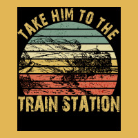 Take Him To The Train Station Poster Green Vintage Hoodie And Short Set | Artistshot