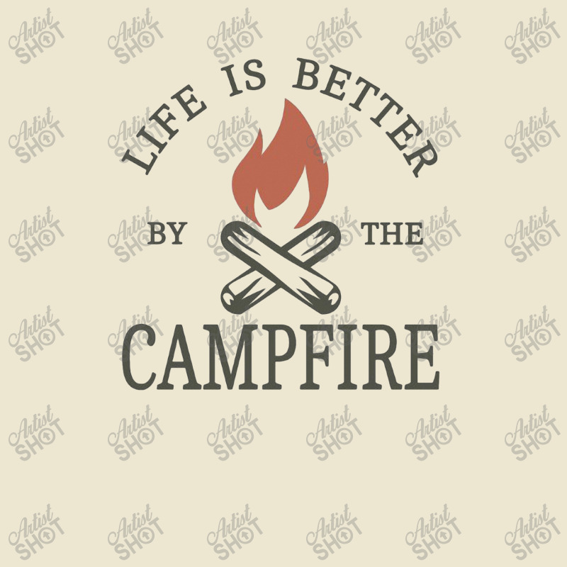 Life Is Better By The Campfire Cropped Hoodie by hoainv | Artistshot