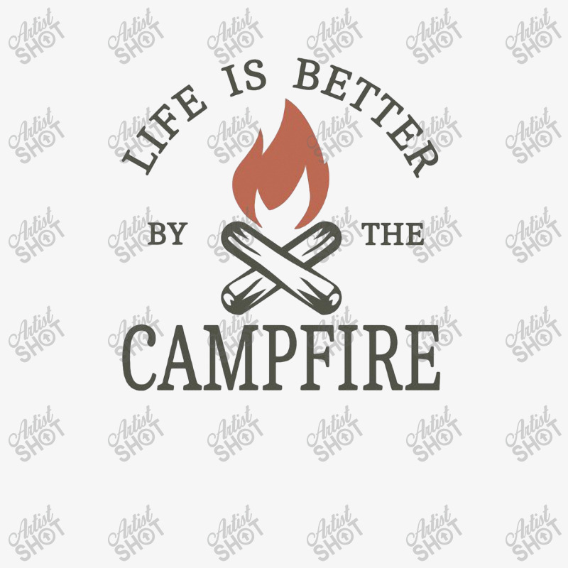 Life Is Better By The Campfire Ladies Fitted T-Shirt by hoainv | Artistshot