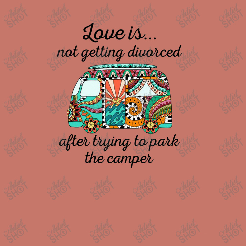 Love Is Not Getting Divorced After Trying To Park The Camper Cropped Sweater by hoainv | Artistshot