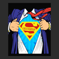 Grandpop Superhero Grandpa Ripped Exclusive T-shirt | Artistshot