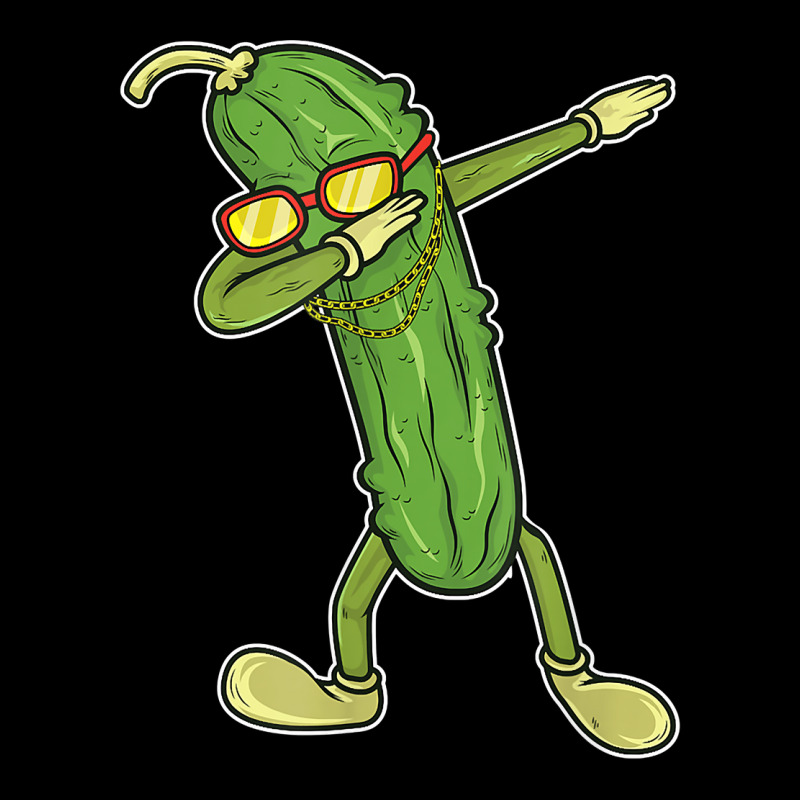 Dabbing Pickle Dancing Cucumber Gift Pickleball T Shirt Zipper Hoodie by kogmor58594 | Artistshot