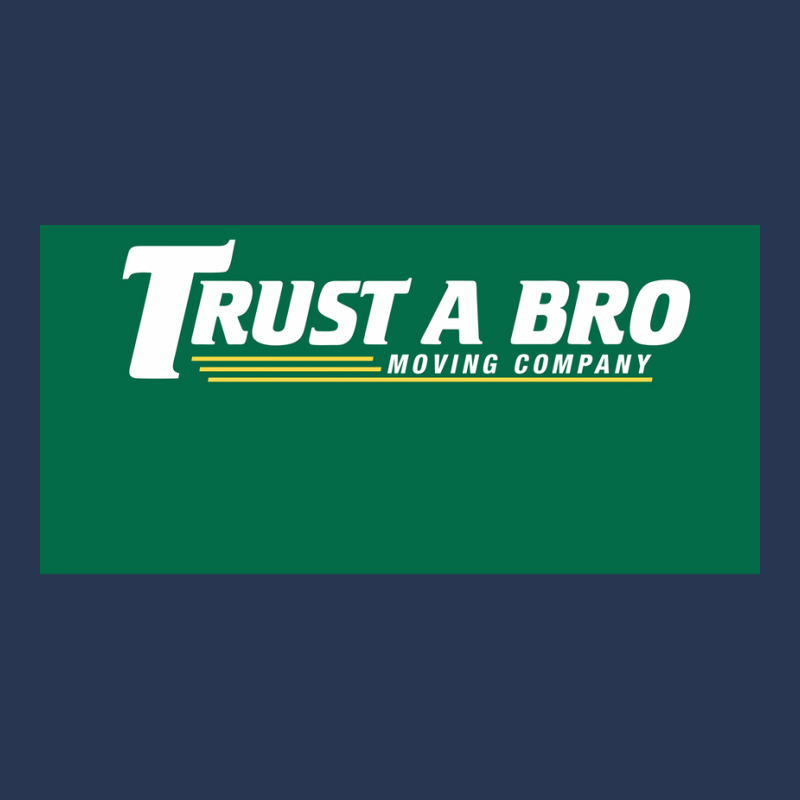 Trust A Bro Moving Company Poster Tumblr Men Denim Jacket | Artistshot