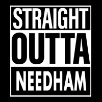 Needham Name Straight Outta Needham Maternity Scoop Neck T-shirt | Artistshot