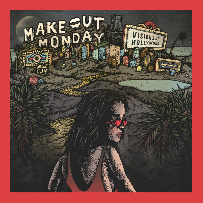 Make Out Monday Visions Of Hollywood Album Cover Poster Travel (1) Tank Top | Artistshot