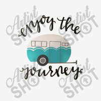 Camping Enjoy The Journey Pin-back Button | Artistshot