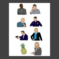 Psych Characters Poster Nostalgia (1) Vintage T-shirt | Artistshot