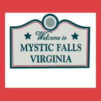 Welcome To Mystic Falls Sign Poster Music (1) Tank Top | Artistshot