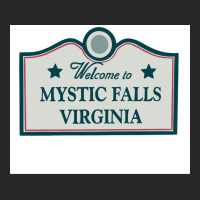 Welcome To Mystic Falls Sign Poster Music (1) Men's T-shirt Pajama Set | Artistshot