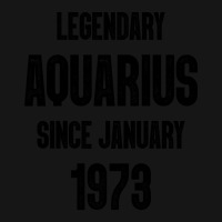 Aquarius Birthday January 1973 Active Duffel | Artistshot