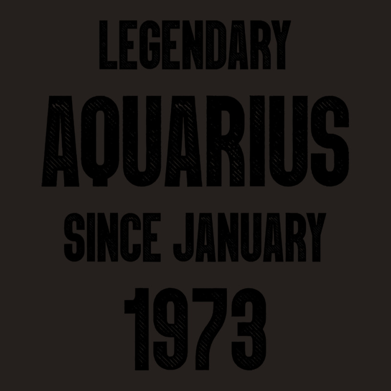 Aquarius Birthday January 1973 Tank Top | Artistshot