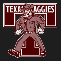 Vintage Texas Aggies Mascot  Boy Girl Classic T-shirt | Artistshot