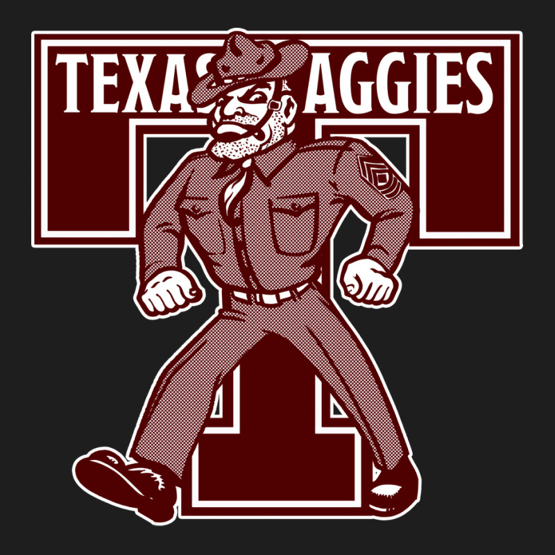 Vintage Texas Aggies Mascot  Boy Girl Classic T-shirt by spaicperrasu | Artistshot