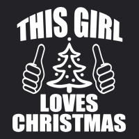 This Girl Loves Christmas Youth Tee | Artistshot