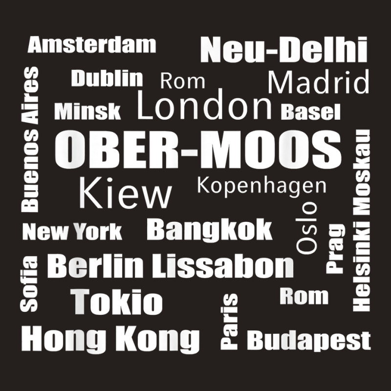 Ober Moos   New York   Ober Moos My Capital T Shirt Tank Top by hyong5i4 | Artistshot