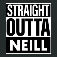 Neill Name Straight Outta Neill Women's Triblend Scoop T-shirt | Artistshot