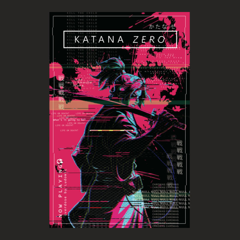 Katana Zero Option 2 Ladies Fitted T-Shirt by ErnestGallon | Artistshot