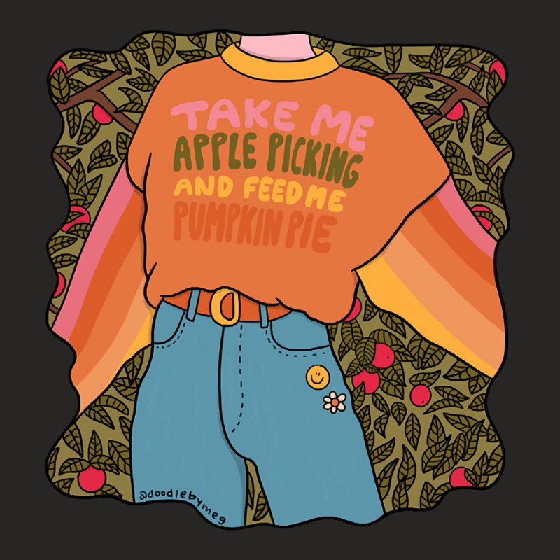 Apple Picking Ladies Fitted T-Shirt by dealgummy642 | Artistshot