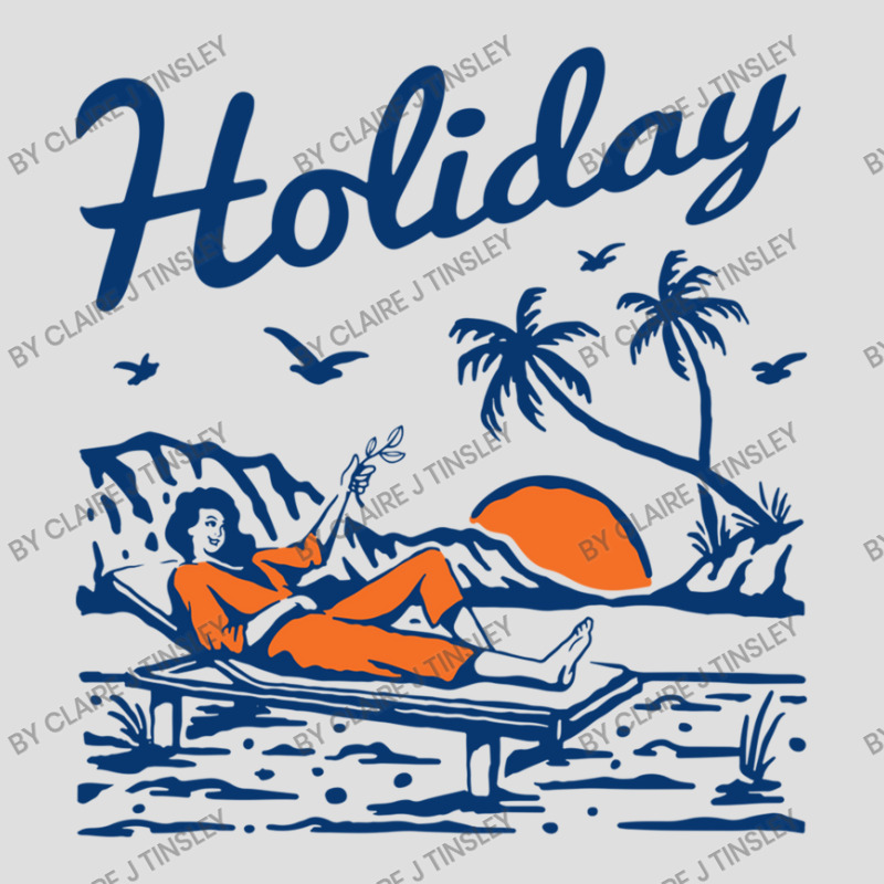 Holiday At The Beach V-Neck Tee by Claire J Tinsley | Artistshot