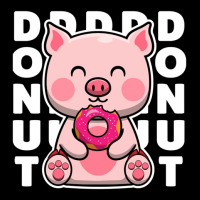 Best Retro Pig Eating Donut Anime Kawaii Reasons Love Girls Boys Maternity Scoop Neck T-shirt | Artistshot