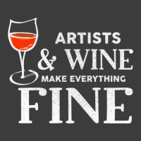 Artists And Wine Make Everything Fine  For Artist Men's Polo Shirt | Artistshot