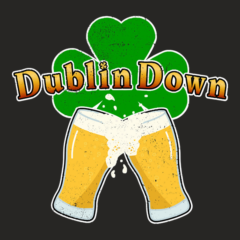 Dublin Down Ladies Fitted T-Shirt by joanmouse000 | Artistshot