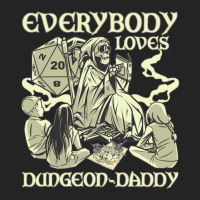 Rpg Gamer Dungeon Daddy D20 Dice Pen And Paper Board Game 3/4 Sleeve Shirt | Artistshot