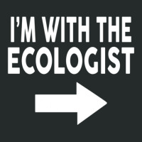 I'm With The Ecologist  For Ecologists Women's Triblend Scoop T-shirt | Artistshot