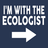 I'm With The Ecologist  For Ecologists Ladies Denim Jacket | Artistshot