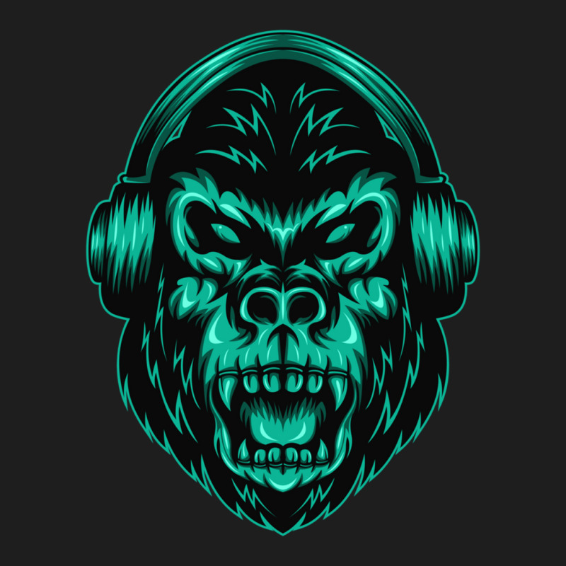 Gorillaheadphone Classic T-shirt | Artistshot