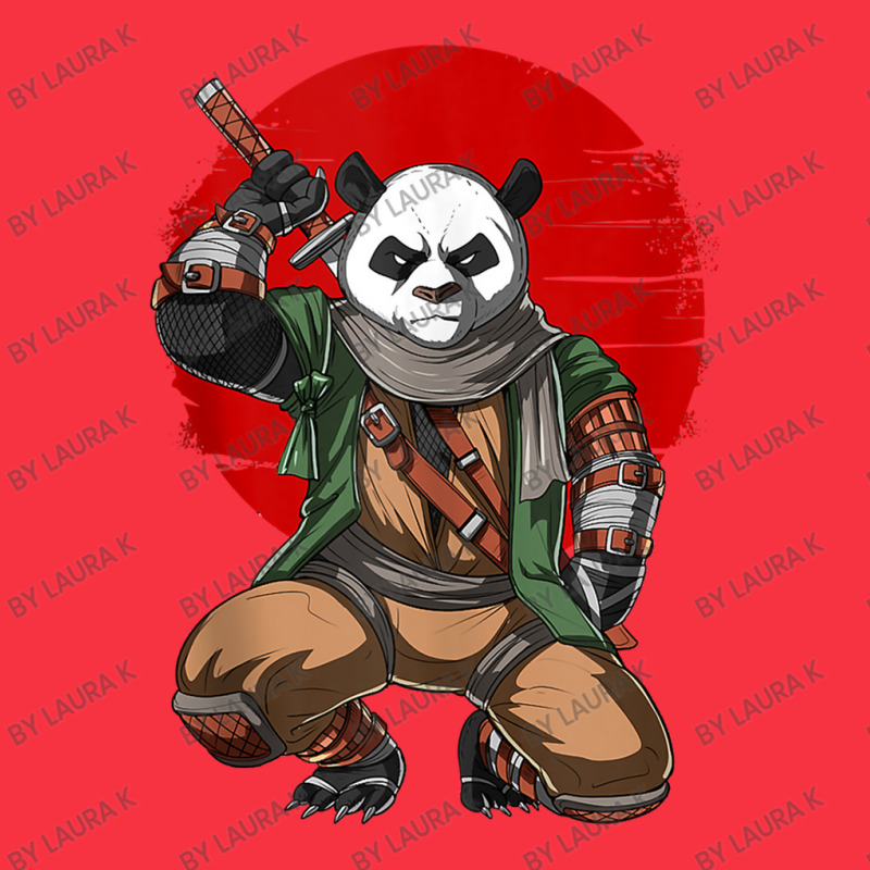 Panda Bear Ninja Samurai Warrior Funny Kung Fu Animal Kids Long Sleeve Baby Bodysuit by Laura K | Artistshot