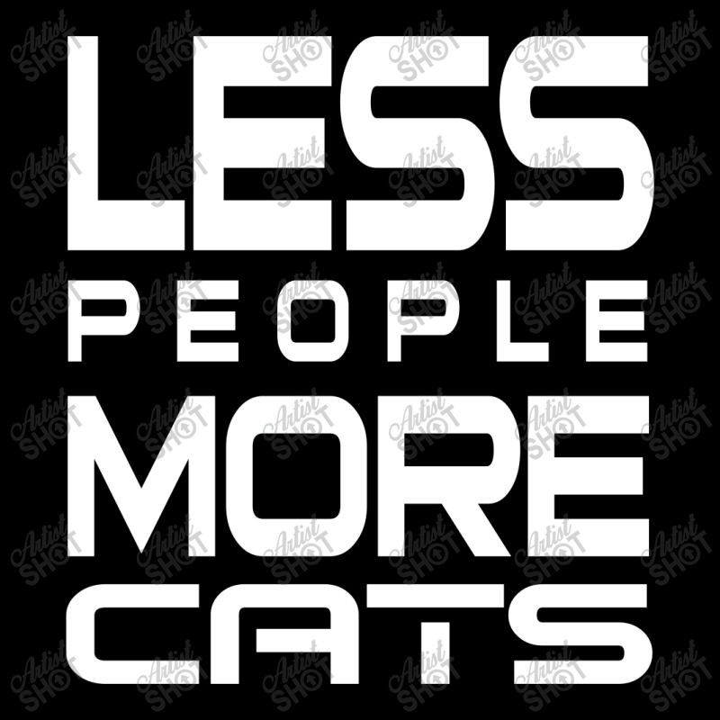 Less People More Cats Funny Shirt For Cats Lovers   Hate People Maternity Scoop Neck T-shirt by hoainv | Artistshot