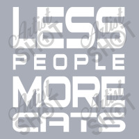 Less People More Cats Funny Shirt For Cats Lovers   Hate People Tank Dress | Artistshot