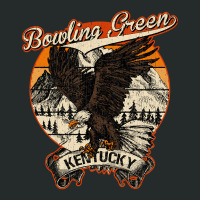 Bowling Green Kentucky Bald Eagle Retro Vintage Aesthetic Women's Triblend Scoop T-shirt | Artistshot