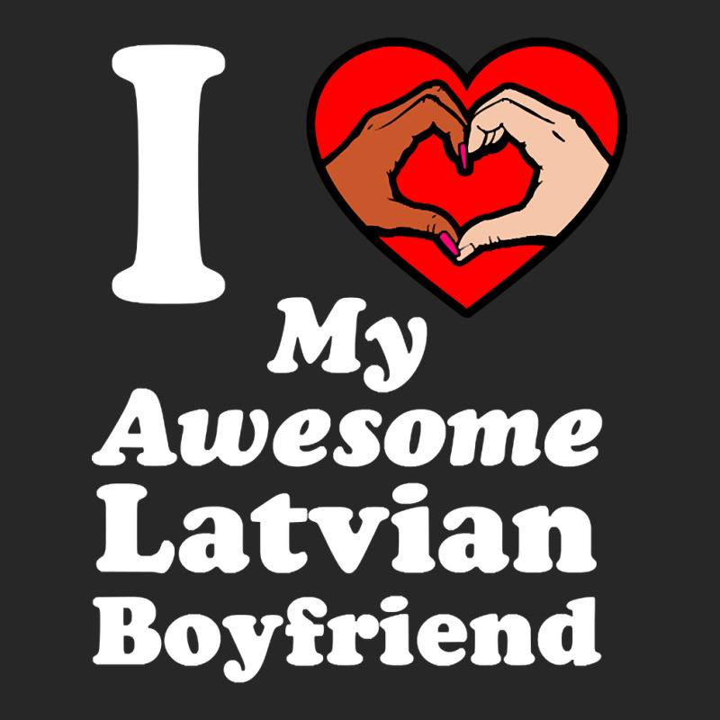 I Love My Latvian Boyfriend Interracial Matching Couples Women's Pajamas Set by geishascessation326 | Artistshot