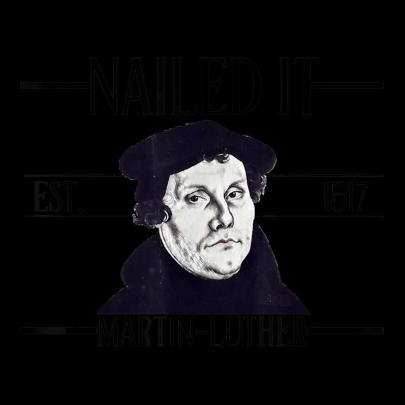 Martin Luther T Shirt 1517 Protestant Reformation 95 Theses V-neck Tee | Artistshot