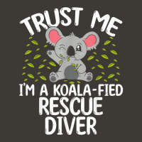 Rescue Diving First Aid Koalafied Rescue Diver Instructor T Shirt Bucket Hat | Artistshot