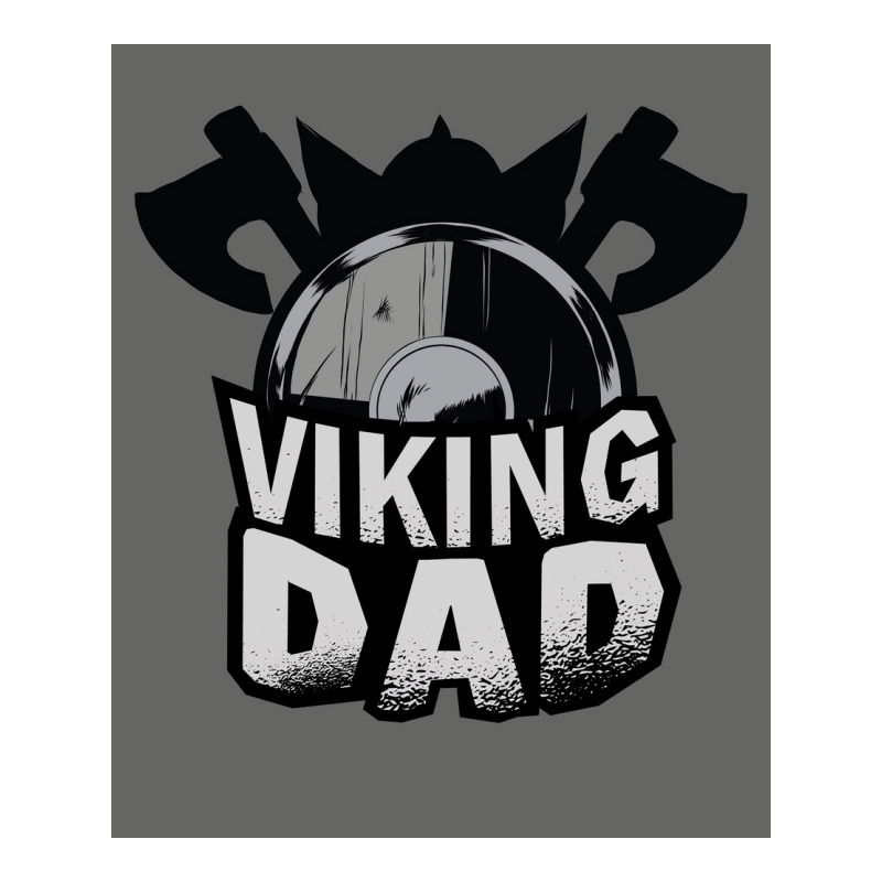 Viking Dad  Aesthetic Blue V-neck Tee | Artistshot