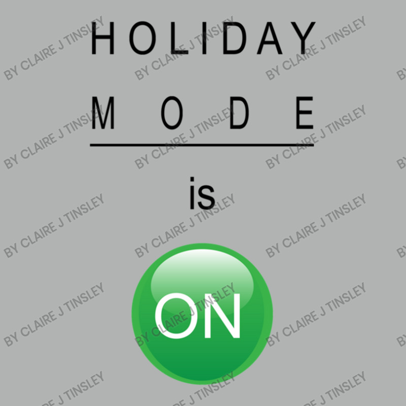 Holiday Mode Is On Zipper Hoodie by Claire J Tinsley | Artistshot