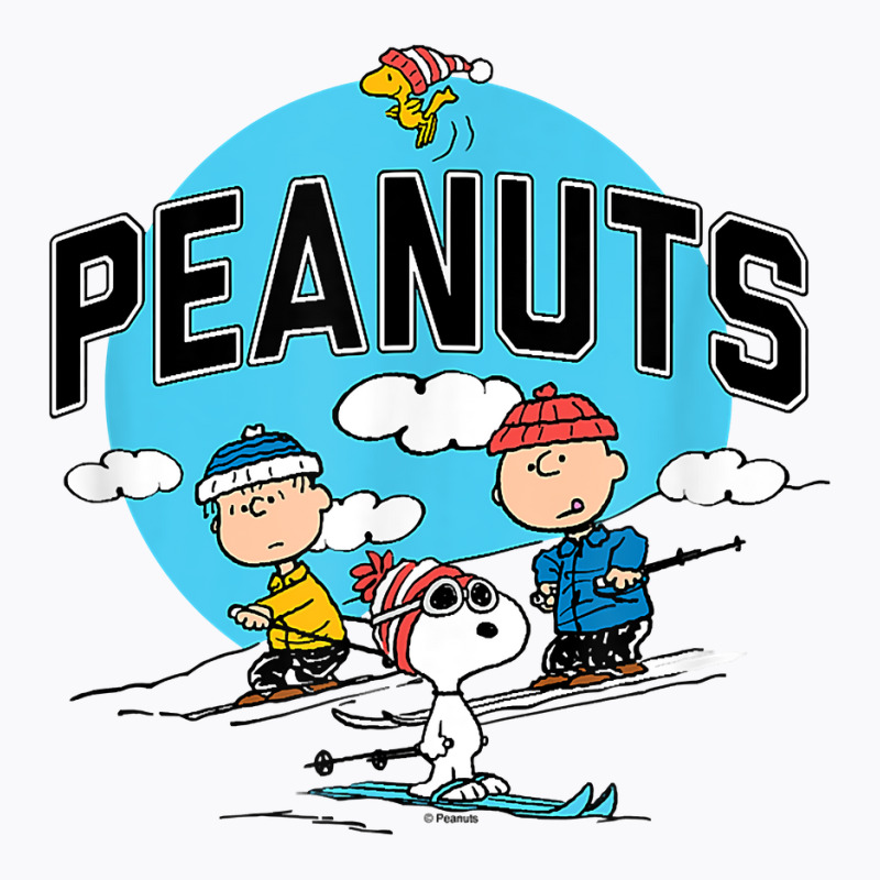 Peanuts   Skiing Peanuts Group T Shirt T-shirt | Artistshot