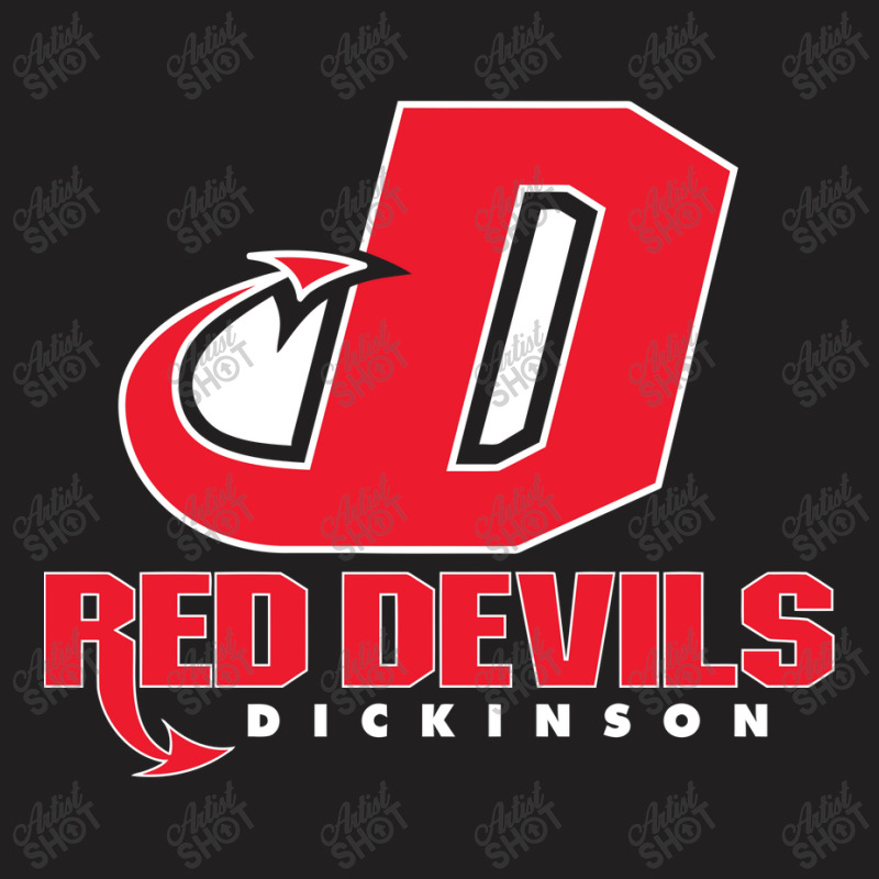 Red De Dickinson College Vectorized T-Shirt by Wandira | Artistshot