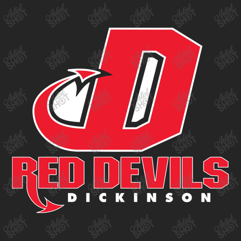 Red De Dickinson College Vectorized Unisex Hoodie by Wandira | Artistshot