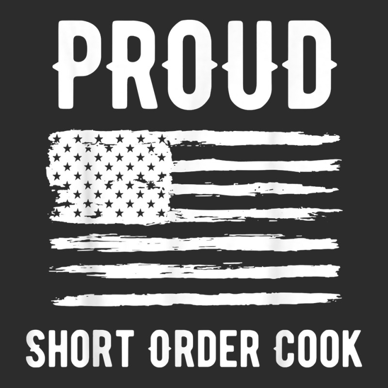 Proud Short Order Cook Profession American Flag T Shirt Exclusive T-shirt | Artistshot