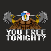 Hot Trend You Free Tonight Bald Eagle Funny Patriotic (2) Ladies Fitted T-shirt | Artistshot